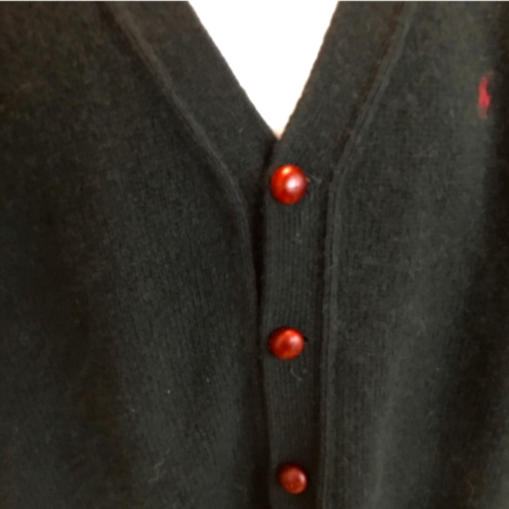Cardigan / Polo Ralph Lauren 100% lamb wool.